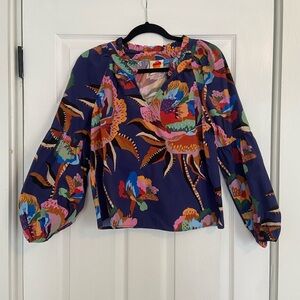 Long Sleeve Farm Rio Blouse. Size s. Great condition!
